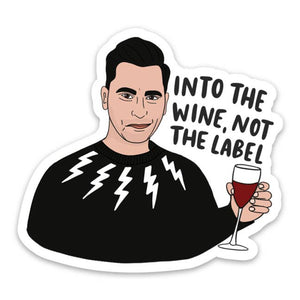 David Rose Schitts Creek Wine Sticker