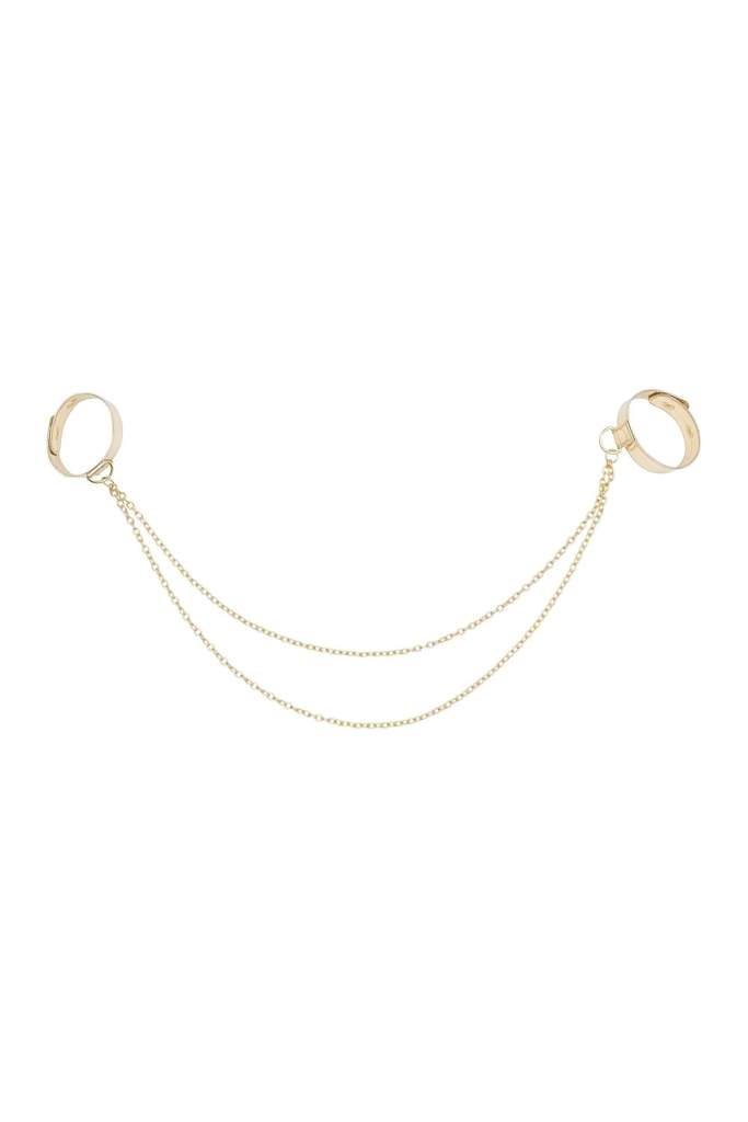 Regalia Chain Detail Cuffs (Gold)