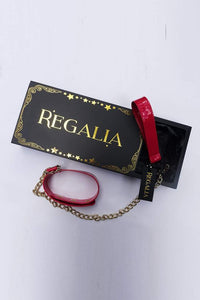 Regalia Collar With Lead (Red)