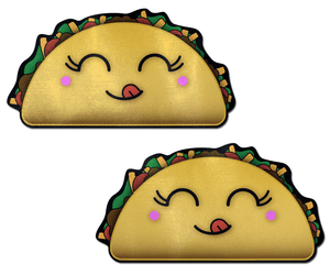 Taco: Happy Kawaii Lady Taco Nipple Pasties by Pastease®